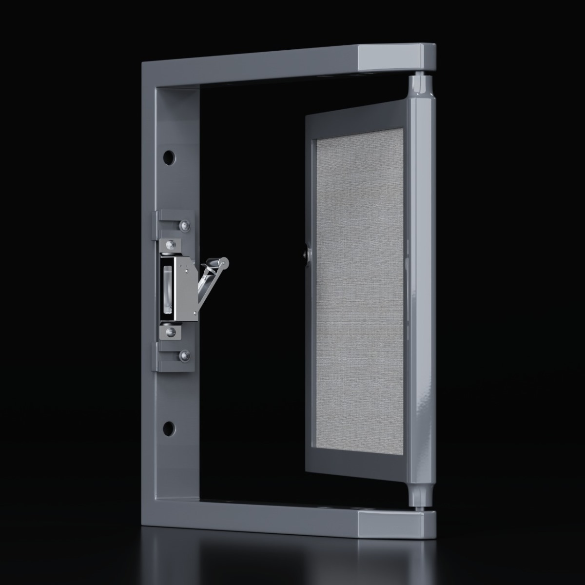 Люк одностворчатый Shagma 30х30 ревизионный под плитку ЛС300x300К 3 Люк одностворчатый Shagma 30х30 ревизионный под плитку ЛС300x300К — изображение 3