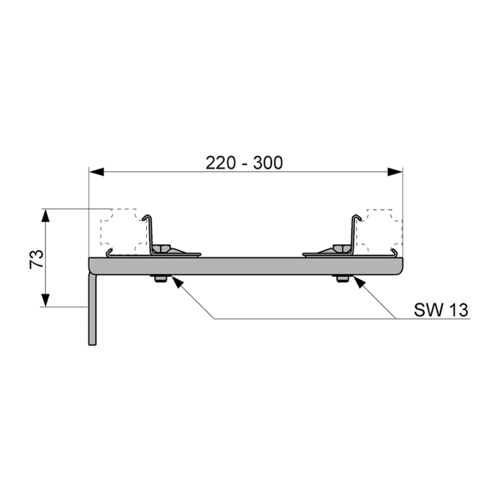 Двойное крепление TECEspring Spring удлиненное S030013 2 Двойное крепление TECEspring Spring удлиненное S030013 — изображение 2